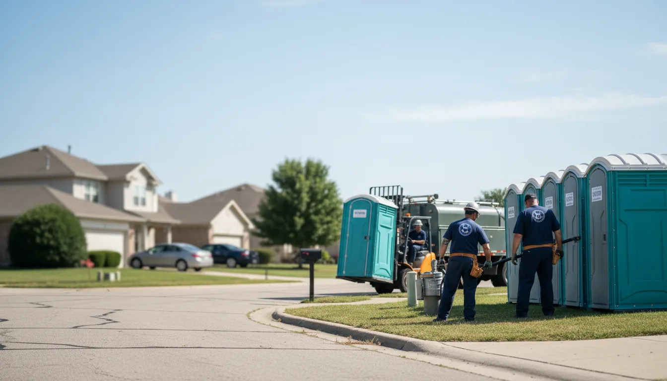 Porta Potty Rental in Maize, KS near me